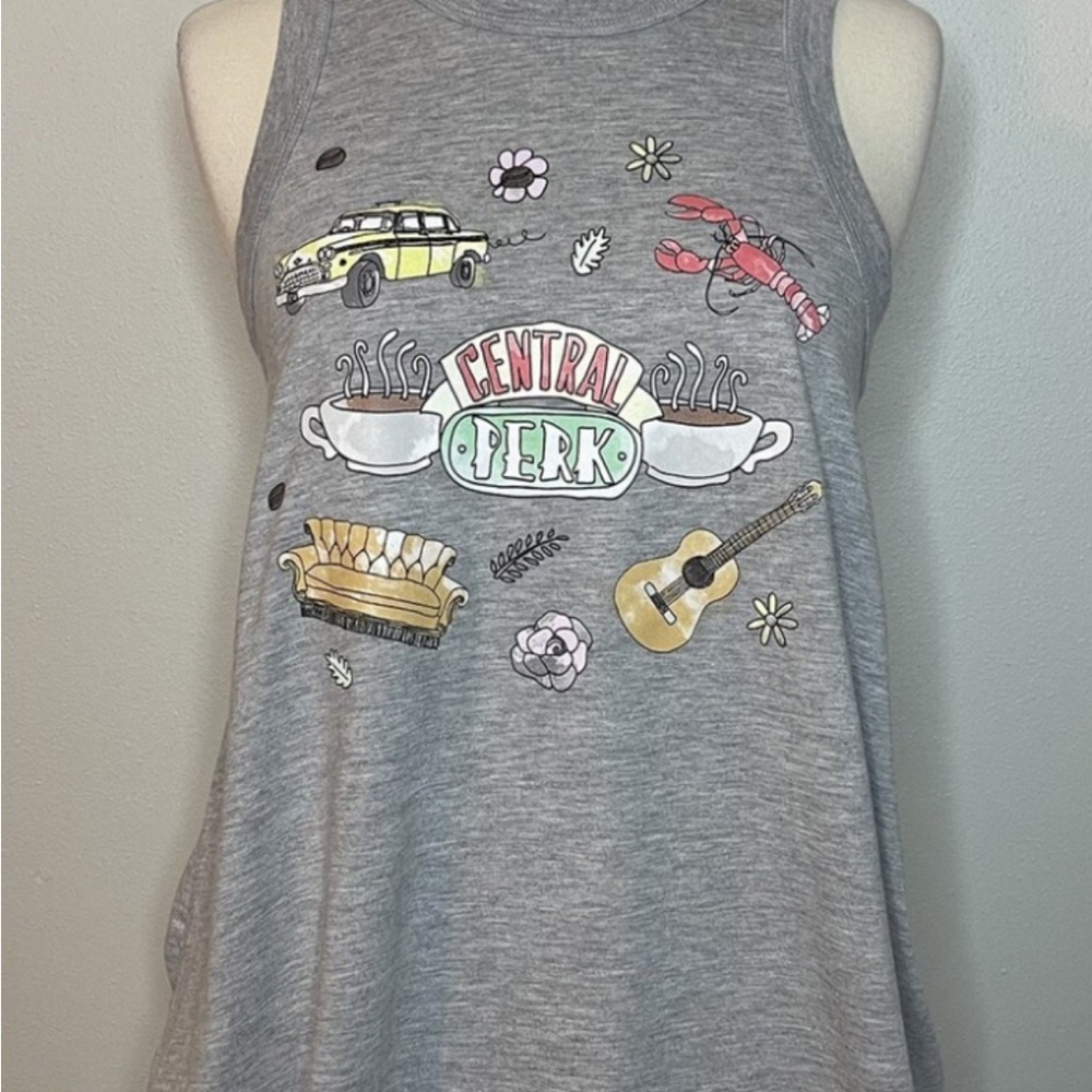 Gray FRIENDS Tank Top size medium